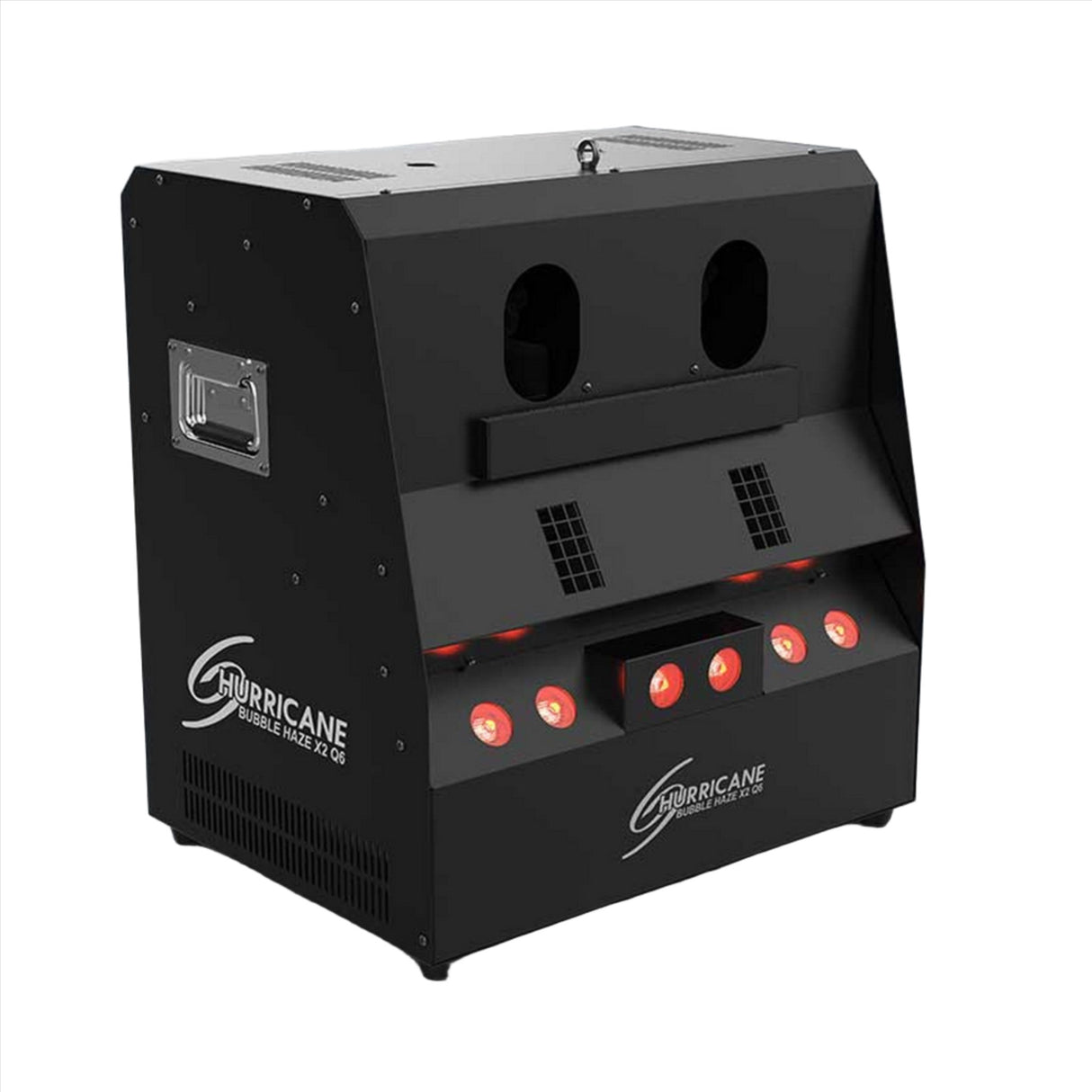 Chauvet DJ Hurricane Bubble Haze X2 Q6 Haze-Filled Bubble Machine with 6 Quad-Colored RGB+UV LEDs