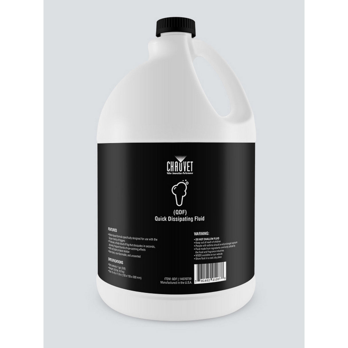 Chauvet DJ QDF Quick Dissipating Fluid, 1-Gallon