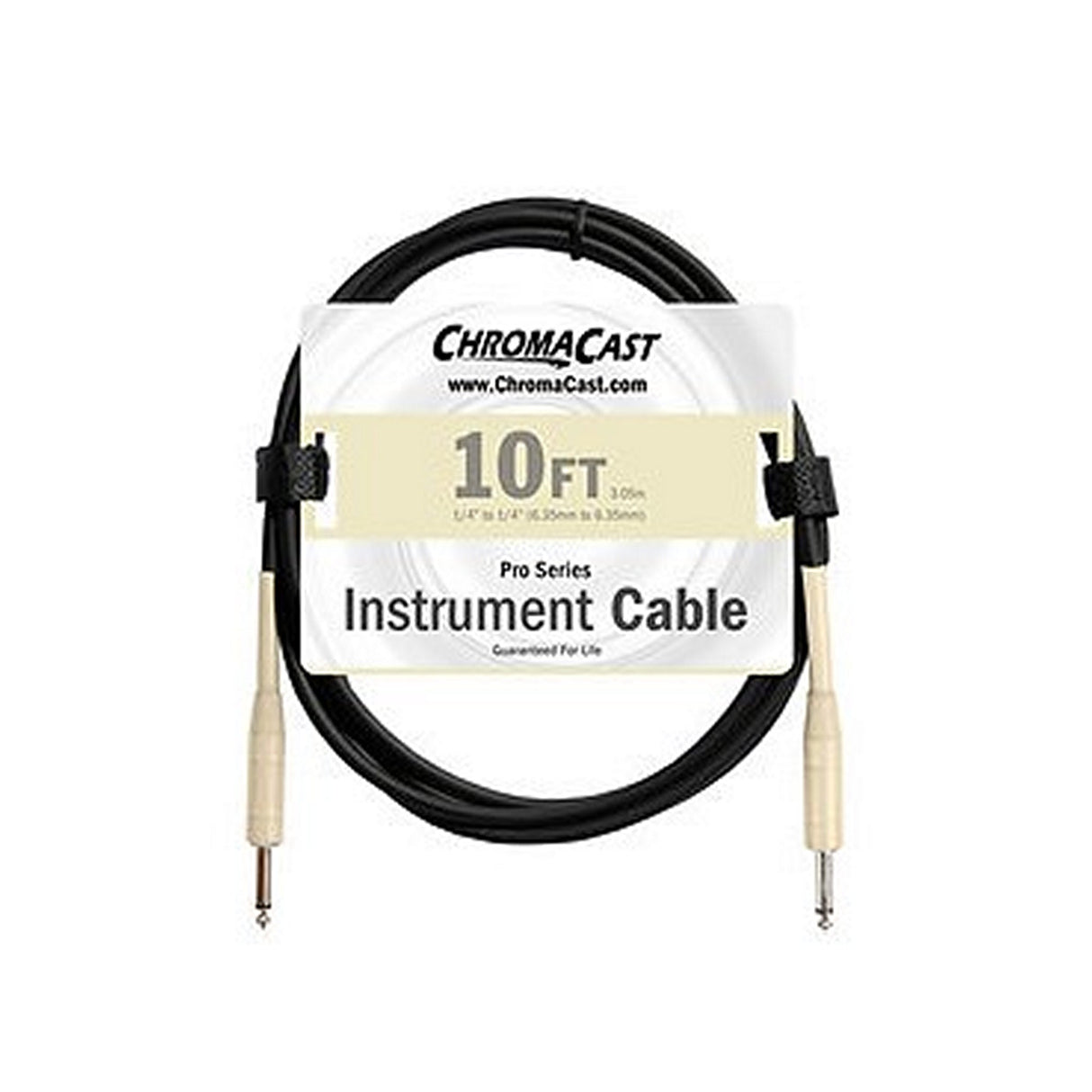 ChromaCast Vanilla Cream 10-Feet Pro Series Instrument Cable