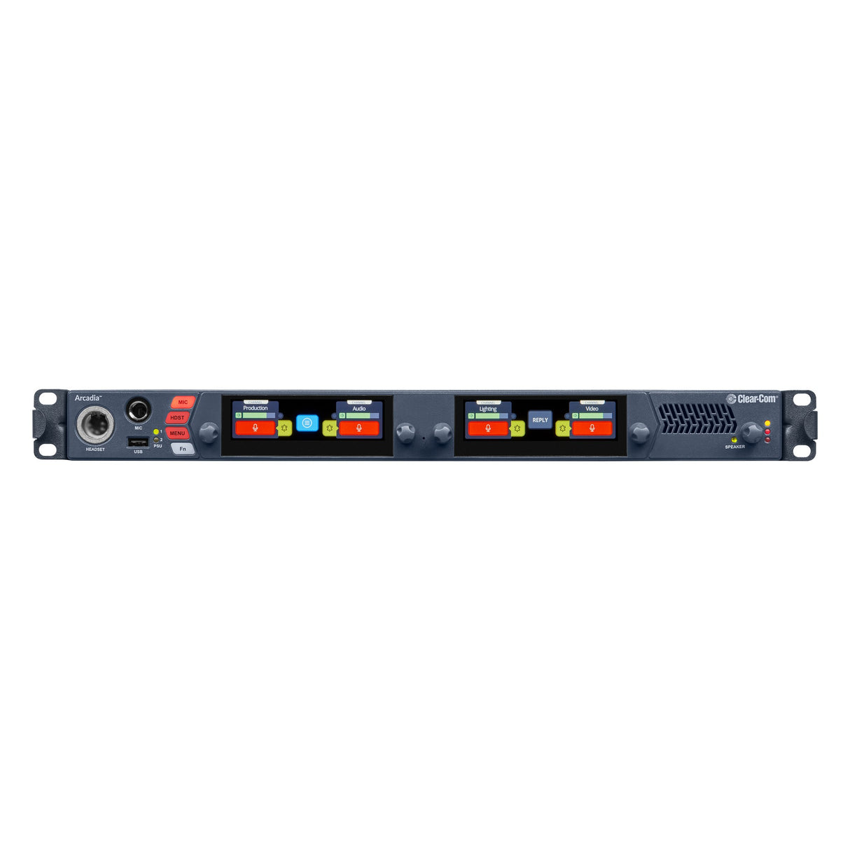 Clear-Com ARCADIA-X5-16P Arcadia Central Station with 16 Ports and 5-Pin XLR-Female