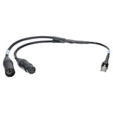 Clear-Com CAB-RJ45-PGM-SA 4-Wire Analog Audio Splitter Cable with RJ45 to 3-Pin XLR-F and 3-Pin XLR-M