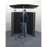 ClearSonic IPF IsoPac F Portable Vocal Isolation Booth, 50-60% Volume Reduction