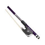 CodaBow DSC4PA Chroma Diamond SX Cello Bow, Amethyst Metallic with Amethyst Winding