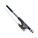 CodaBow DSC4SS Chroma Diamond SX Cello Bow, Sapphire Metallic with Sapphire Winding