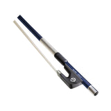 CodaBow SJB4SS Chroma Joule Viola Bow, Sapphire Metallic with Sapphire Winding