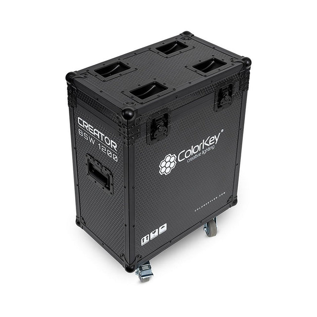 ColorKey 2-Piece Flight Case with Castors for Creator BSW 1200 Black