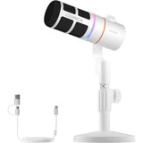 COMICA EJoy D10 D Wired Gaming RGB Dynamic Microphone with Noise Cancellation