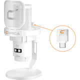 COMICA EJoy Uni D Wired USB RBG Gaming Microphone with Noise Cancellation