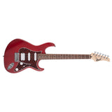 Cort G110 Vintage Double Cutaway Electric Guitar - Black Cherry - guitar