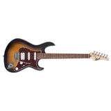 Cort G110 Vintage Double Cutaway Electric Guitar - Sunburst - guitar
