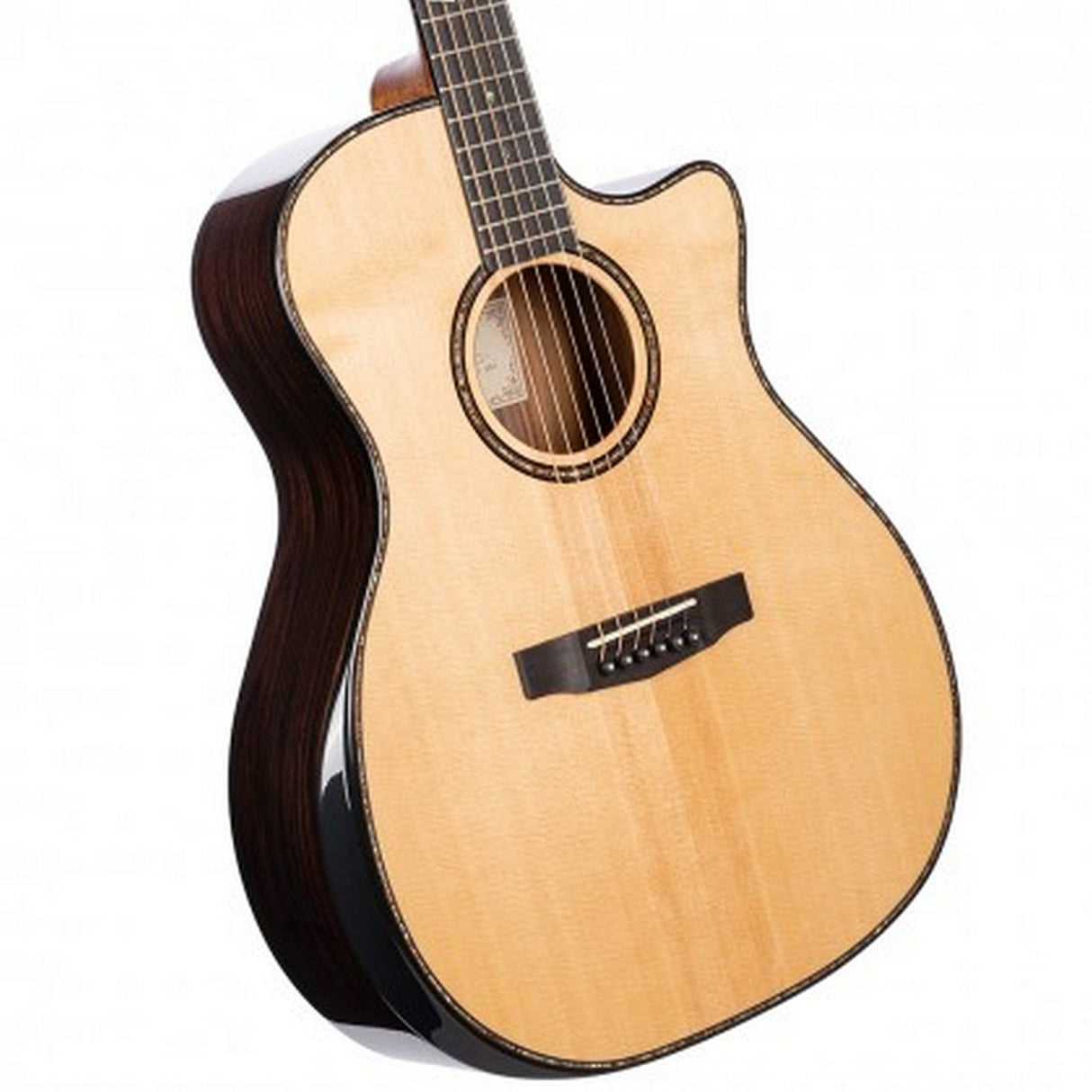 Cort GA-PF Bevel Acoustic-Electric Guitar, Pao Ferro, Natural