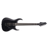 Cort X500 Menace Multi-Scale 6-string Electric Guitar, Black Satin