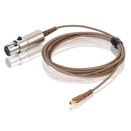 Countryman E2CABLE Replacement Cable for E2 Earset Microphones - Senal: 3.5mm Locking / Cocoa