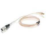 Countryman H6 Headset Snap On Cables for Audio Technica with Hirose 4-Pin Connector Light Beige