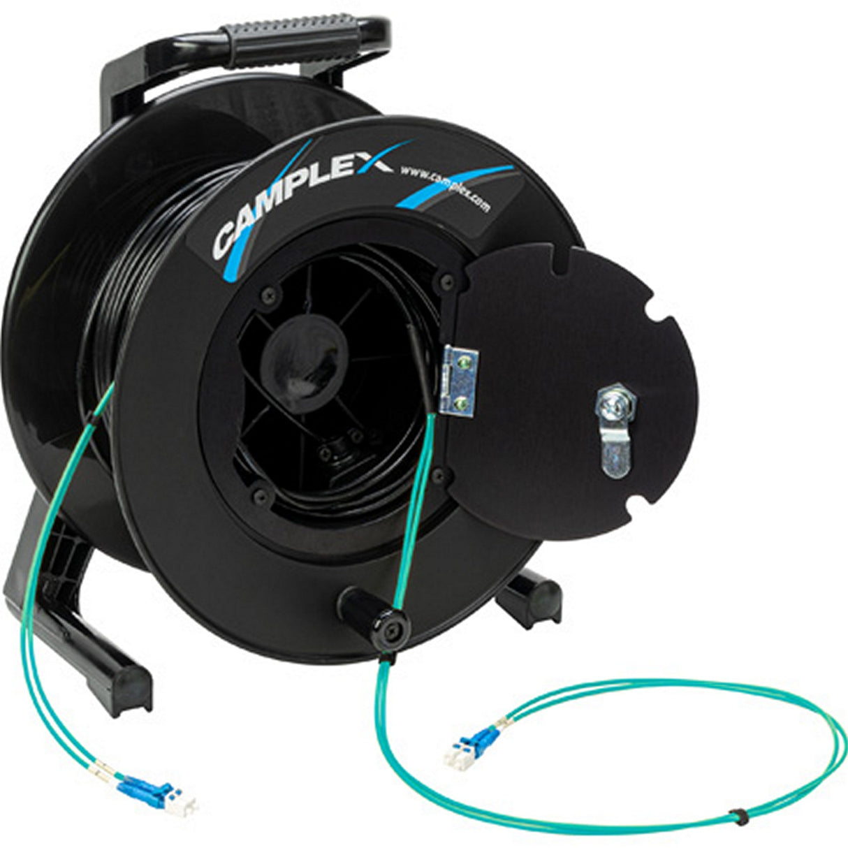 Camplex HF-TR02LCM3-1000 1000 Foot 2 Channel LC Multi Mode Fiber Optic Reel