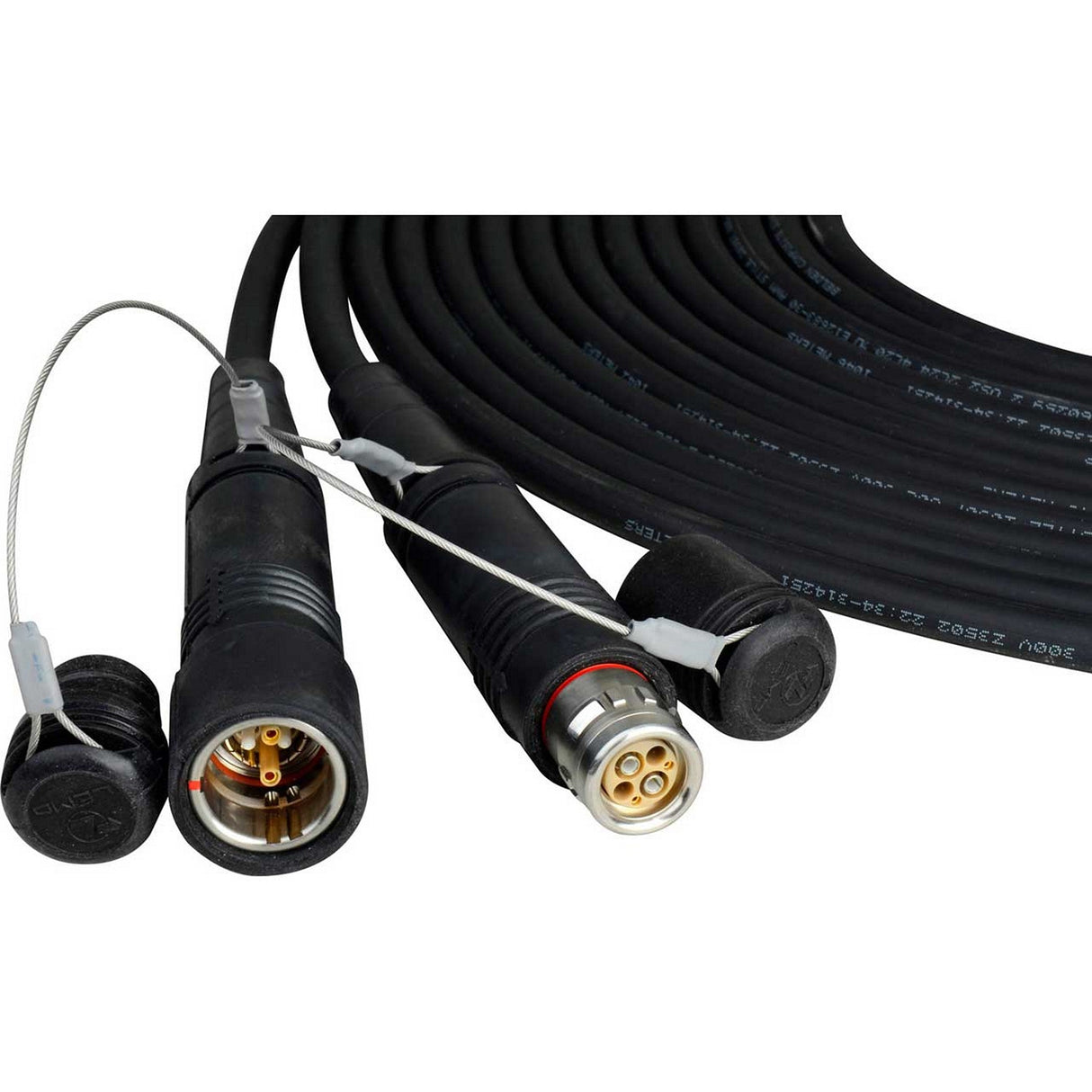 Camplex LEMO FUW-PUW Broadcast SMPTE Fiber Camera Cable 50-Foot