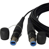 Camplex HF-OC2S-0003 opticalCON DUO to opticalCON DUO Single Mode Fiber Optic Tactical Cable 3-Foot