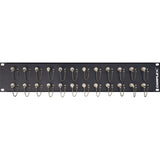 Camplex HF-OPRP-2 2RU 24-Port Simplex Singlemode/Multimode ST Fiber Feedthru Pane