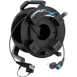 Camplex opticalCON DUO to LEMO FUW SMPTE 311 SM Fiber Optic Reel 328-Foot