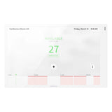 Crestron TSS-1070-W-S 10.1-Inch Room Scheduling Touch Screen Display, White