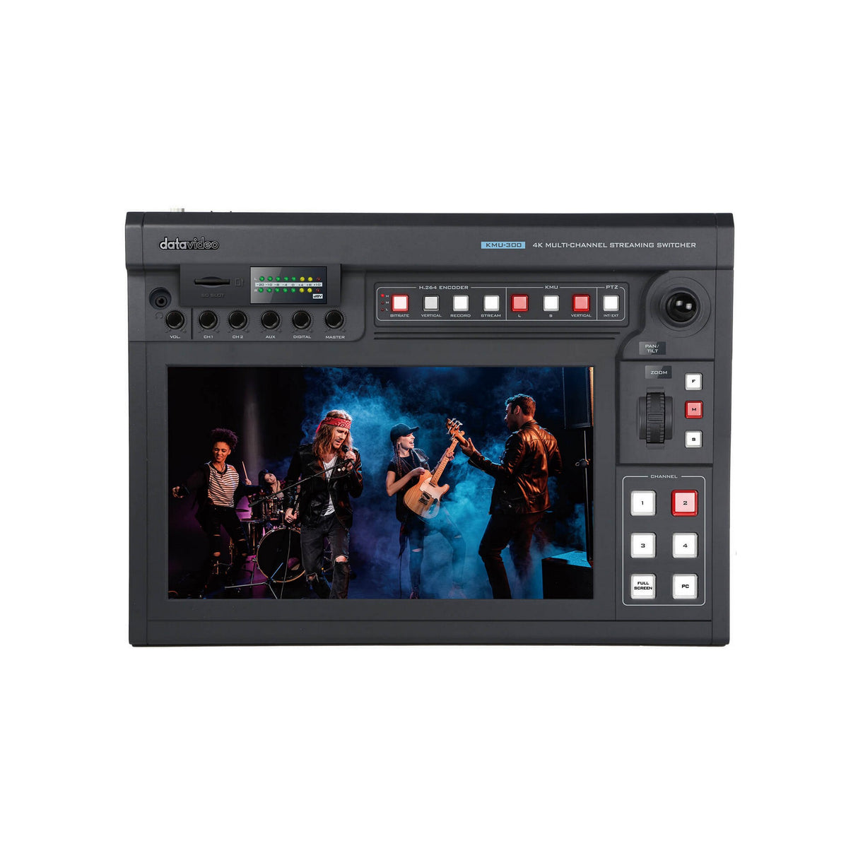 Datavideo KMU-300 4K Multi-Channel Touch Screen Video Switcher