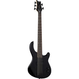 Dean Guitars Edge 09 5 String Classic Electric Bass Guitar, Black