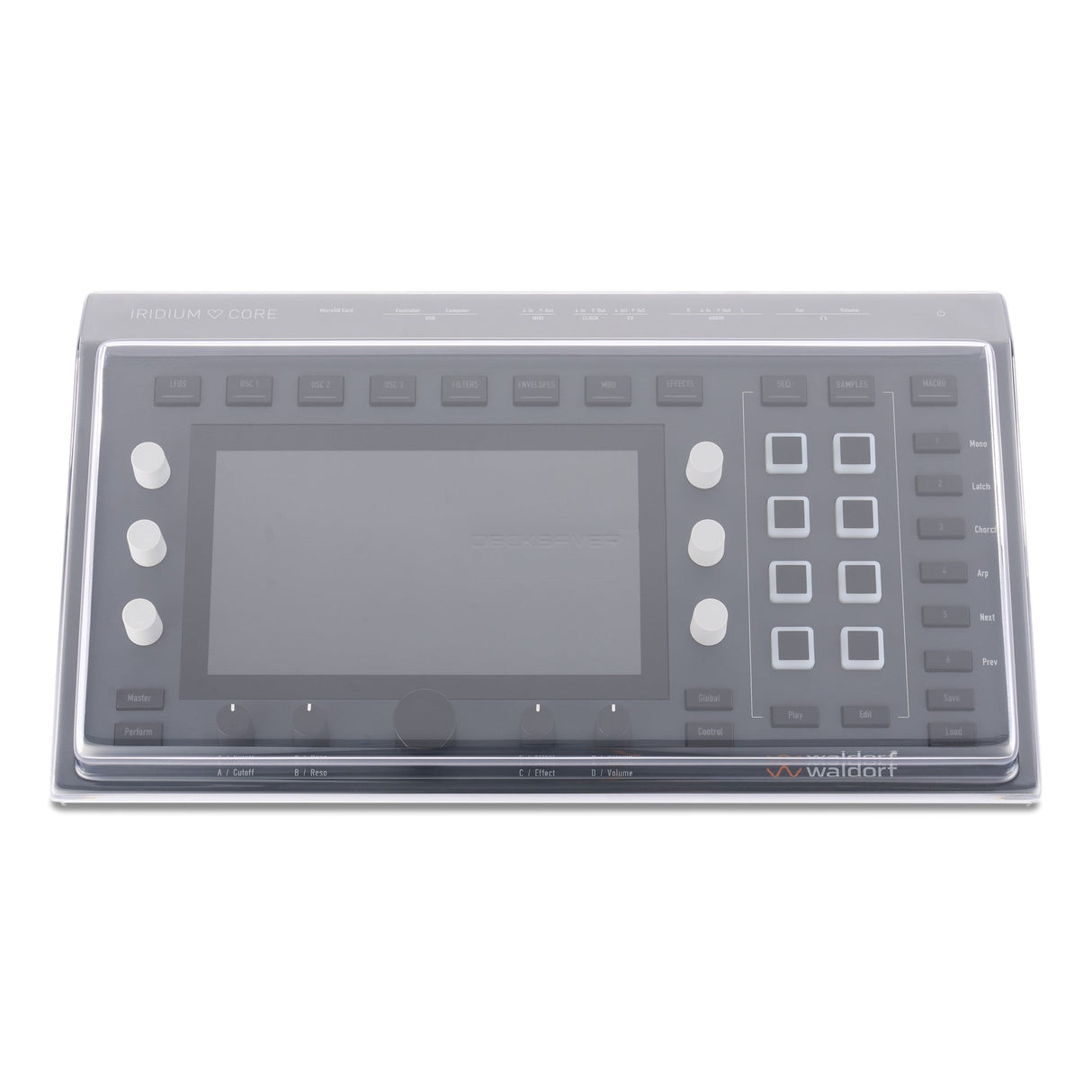 Decksaver DS-PC-IRIDIUMCORE Cover for Waldorf Iridium Core Desktop Synthesizer