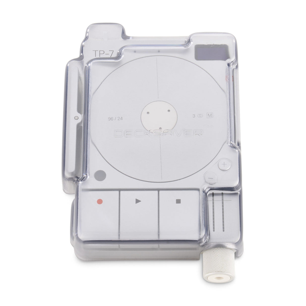 Decksaver DS-PC-TP7 Clear Cover for Teenage Engineering TP-7, Smoked Clear