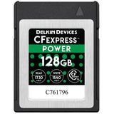 Delkin Devices CFexpresss Power Type B Memory Card 128GB