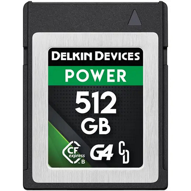 Delkin Devices CFexpresss Power Type B Memory Card 512GB