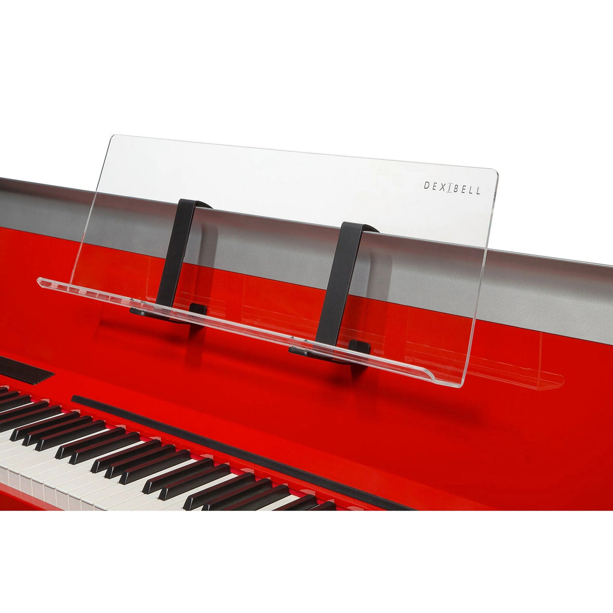 Dexibell VIVO Upright Plexiglass Piano Sheet Music Rest Stand