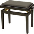 Dexibell PB90SSBBK Height Adjustable Wooden Bench Black Matte