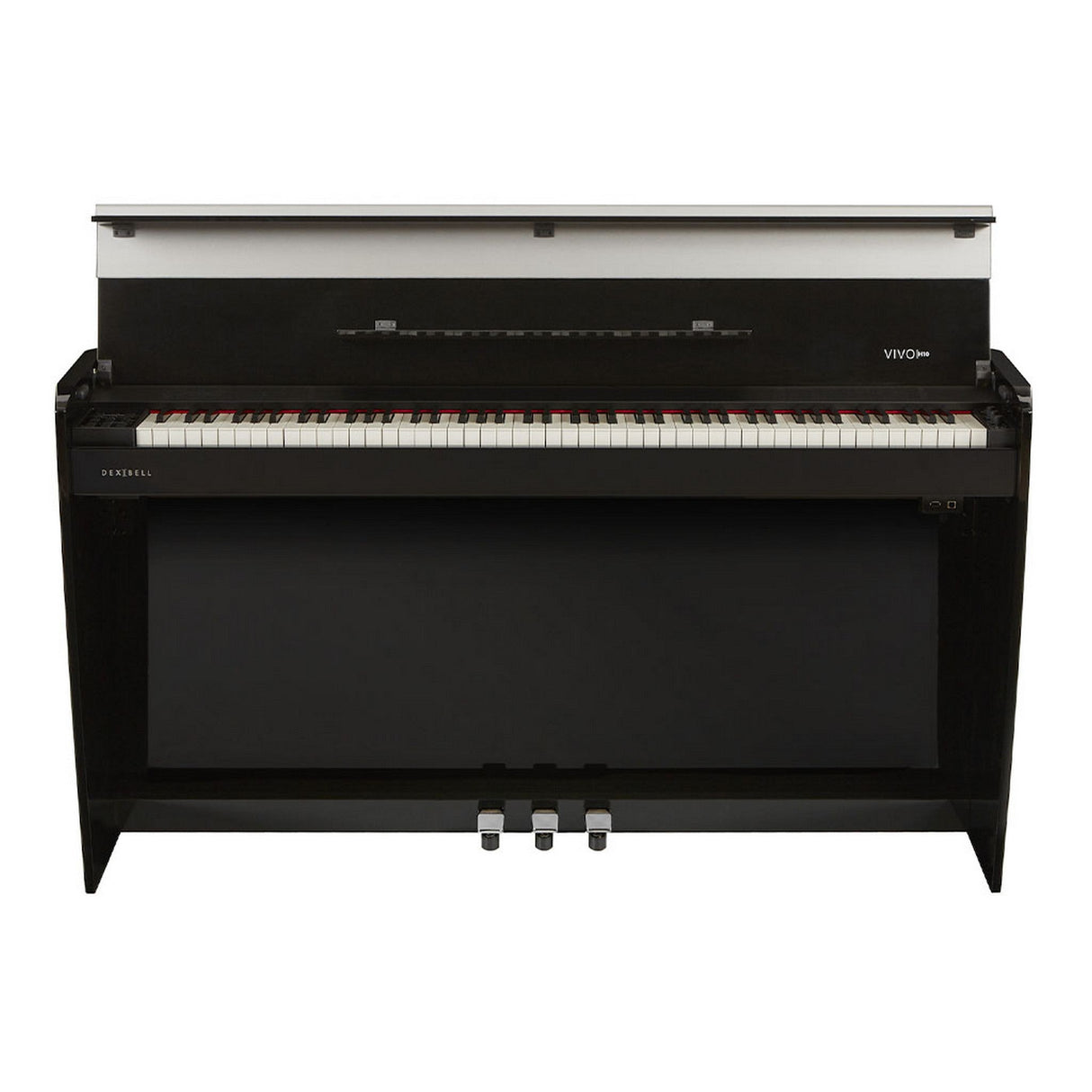 Dexibell VIVO H10 Digital Upright Piano, Polished Black