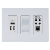 DigitaLinx IP IPEX6002U-WP-W 6000 Series SDVoE Wall Plate Decoder