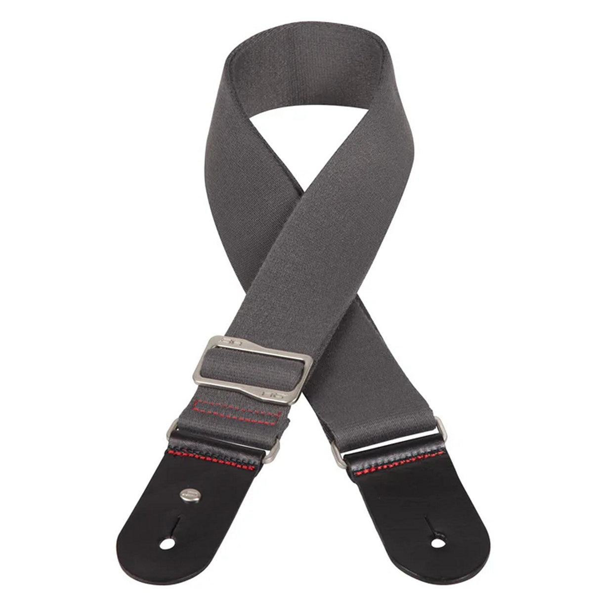 DieHard DHSTRAP250GR SUPREME Cotton Guitar Strap, Grey