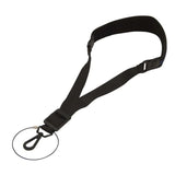 DieHard DHSTRAP800 Saxophone Padded Nylon Neck Strap Black