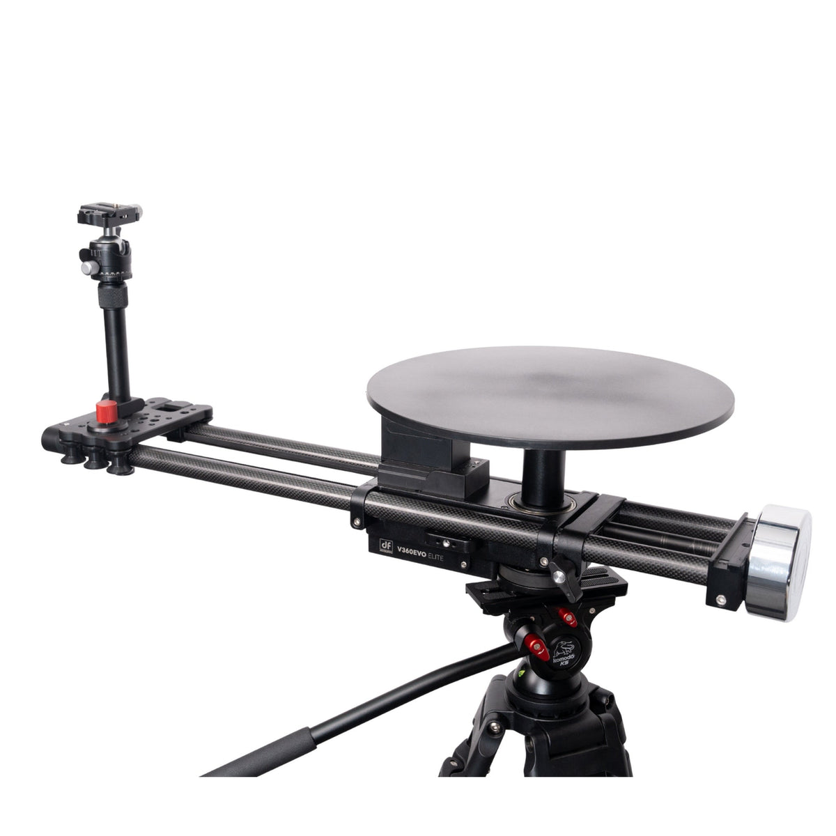 DigitalFoto V360 EVO Elite 2-Axis Electrical 360-Degree Spinning Rotat ...