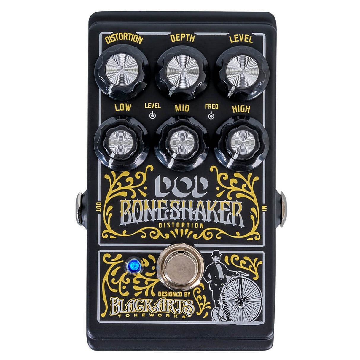 DigiTech Boneshaker Distortion Guitar Effects Pedal with 3-Band EQ