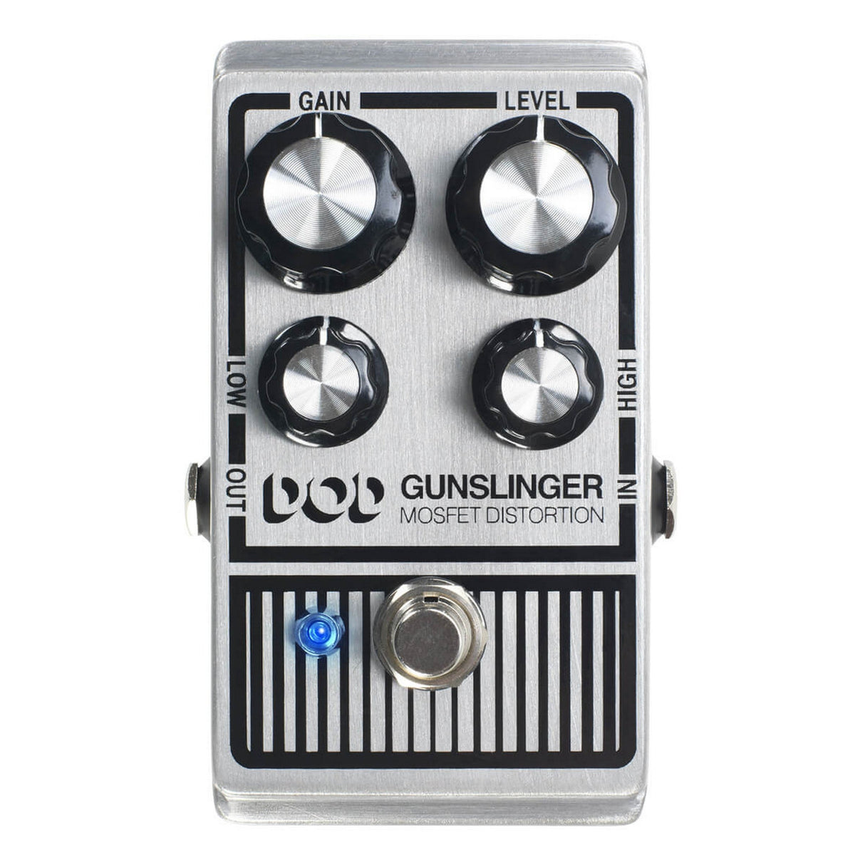 DigiTech DOD Gunslinger Mosfet Distortion Guitar Effects Pedal with 2-Band EQ