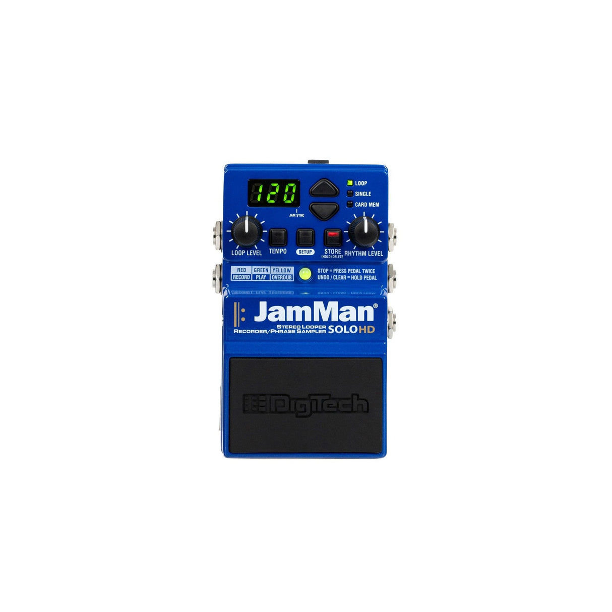 Digitech JamMan Solo HD Compact Stereo Looper Pedal