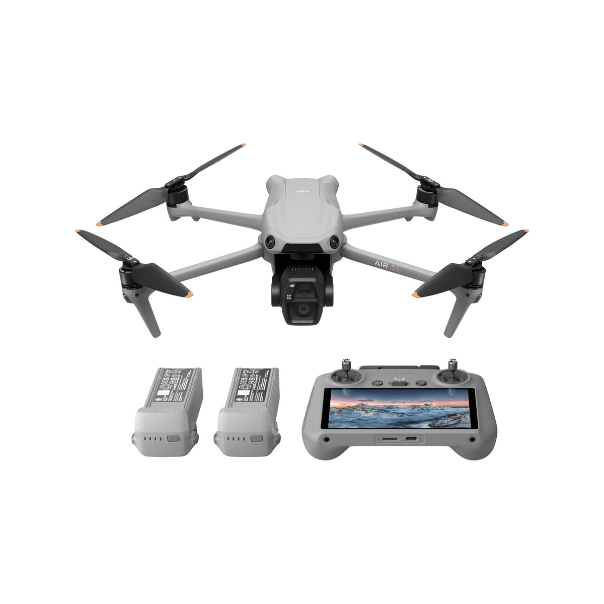 DJI Air 3S Fly More Combo with DJI RC 2, Dual-Camera 4K Drone