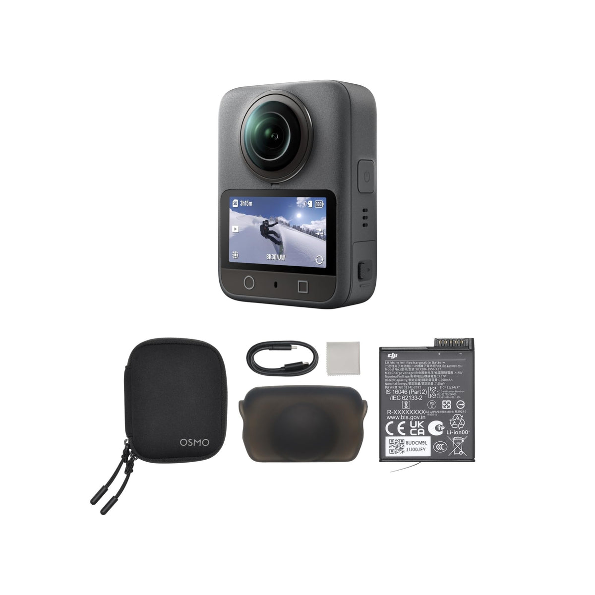DJI Osmo 360 Standard Combo 8K 360-Degree Action Camera
