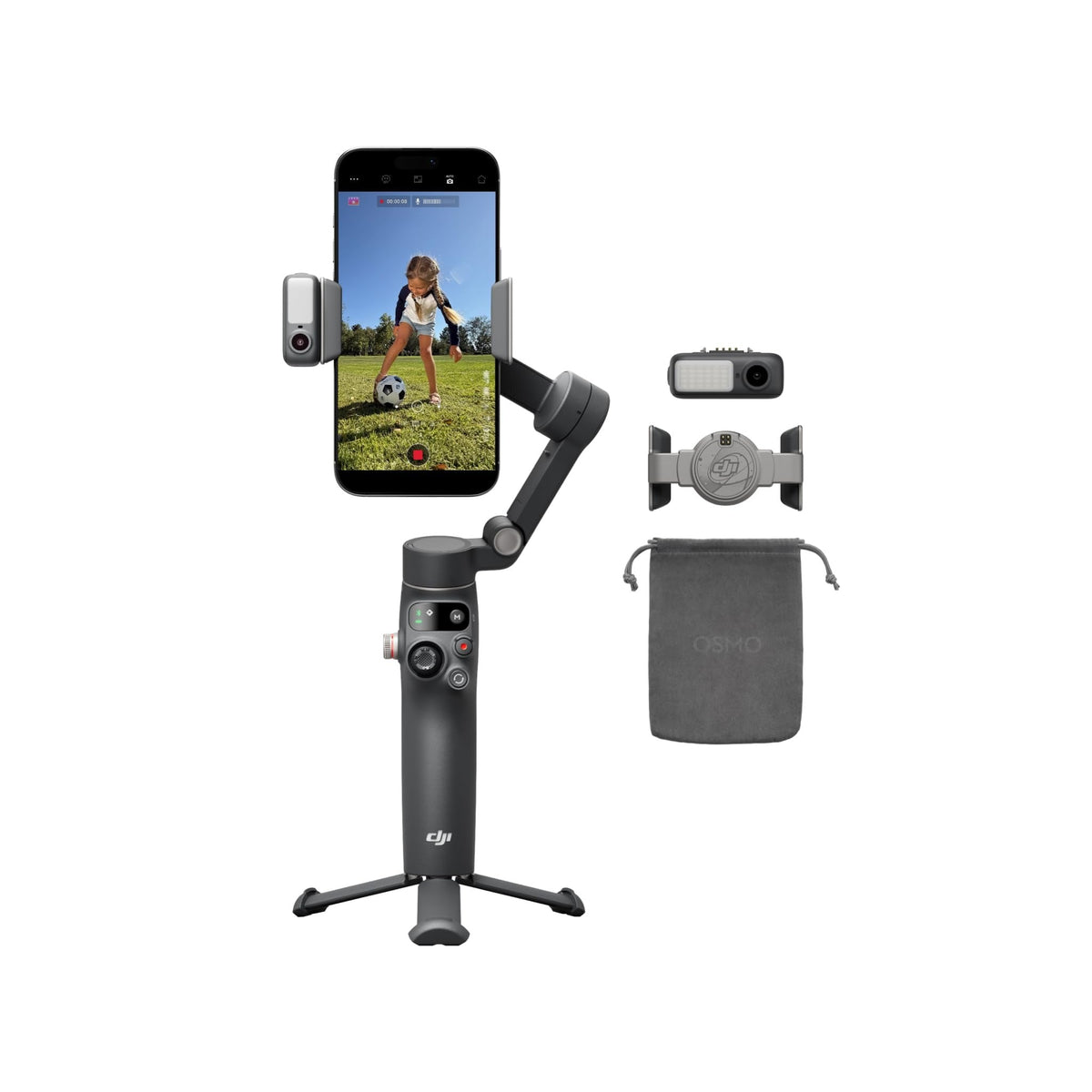 DJI Osmo Mobile 8 3-Axis Smartphone Gimbal Stabilizer with Tracking Module