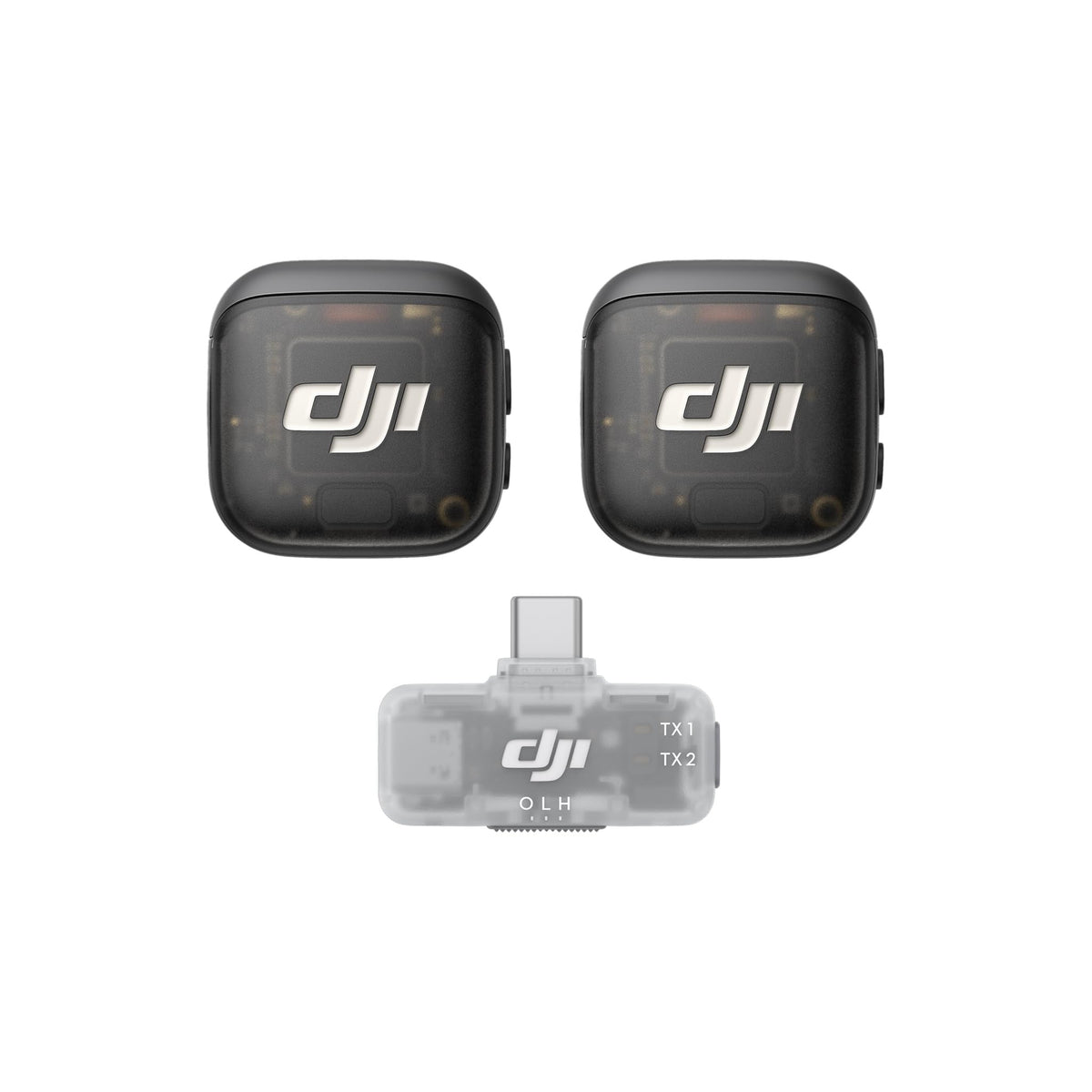 DJI Mic 3 (2 TX + 1 Mobile RX) Wireless Microphone System for Smartphones