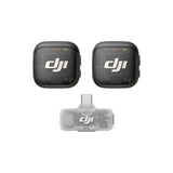 DJI Mic 3 (2 TX + 1 Mobile RX) Wireless Microphone System for Smartphones
