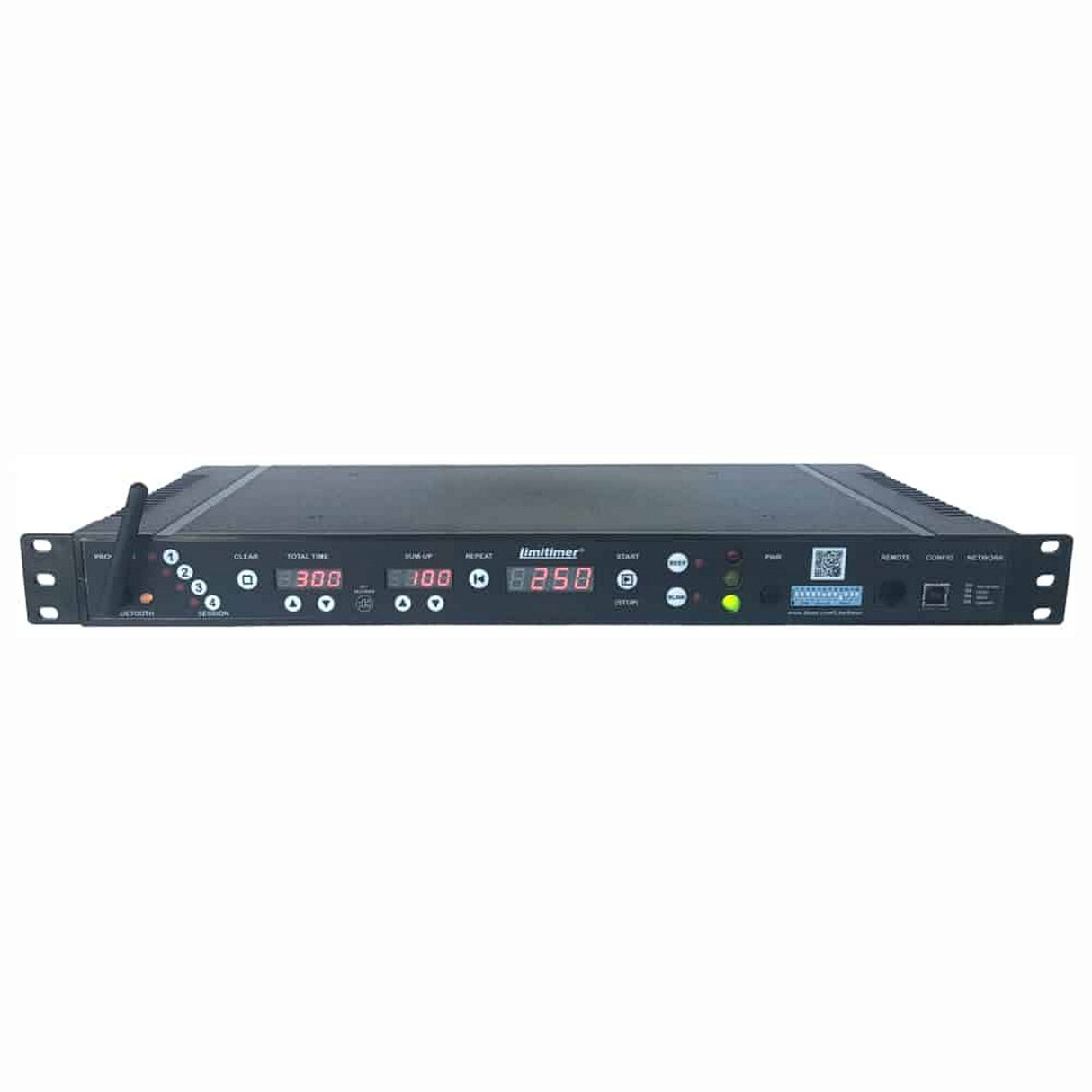 DSAN PRO-2000RM Wireless Limitimer Speaker Rackmount System, 1U