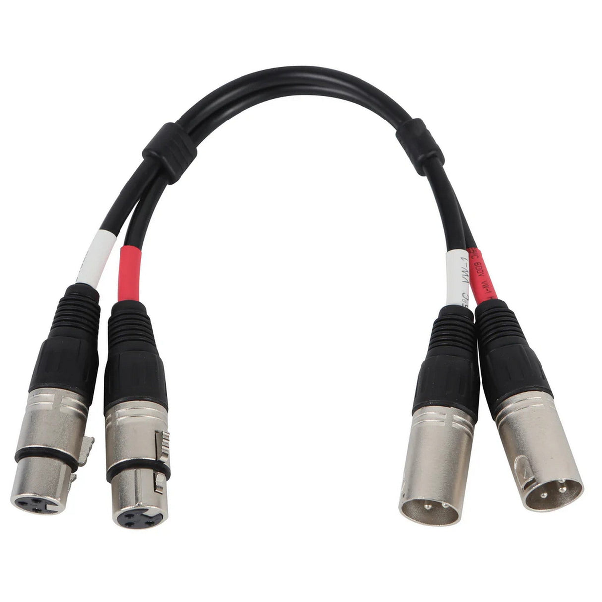 Datavideo CB-41 14-Inch Dual Connector M-F 3-Pin XLR Audio Cable