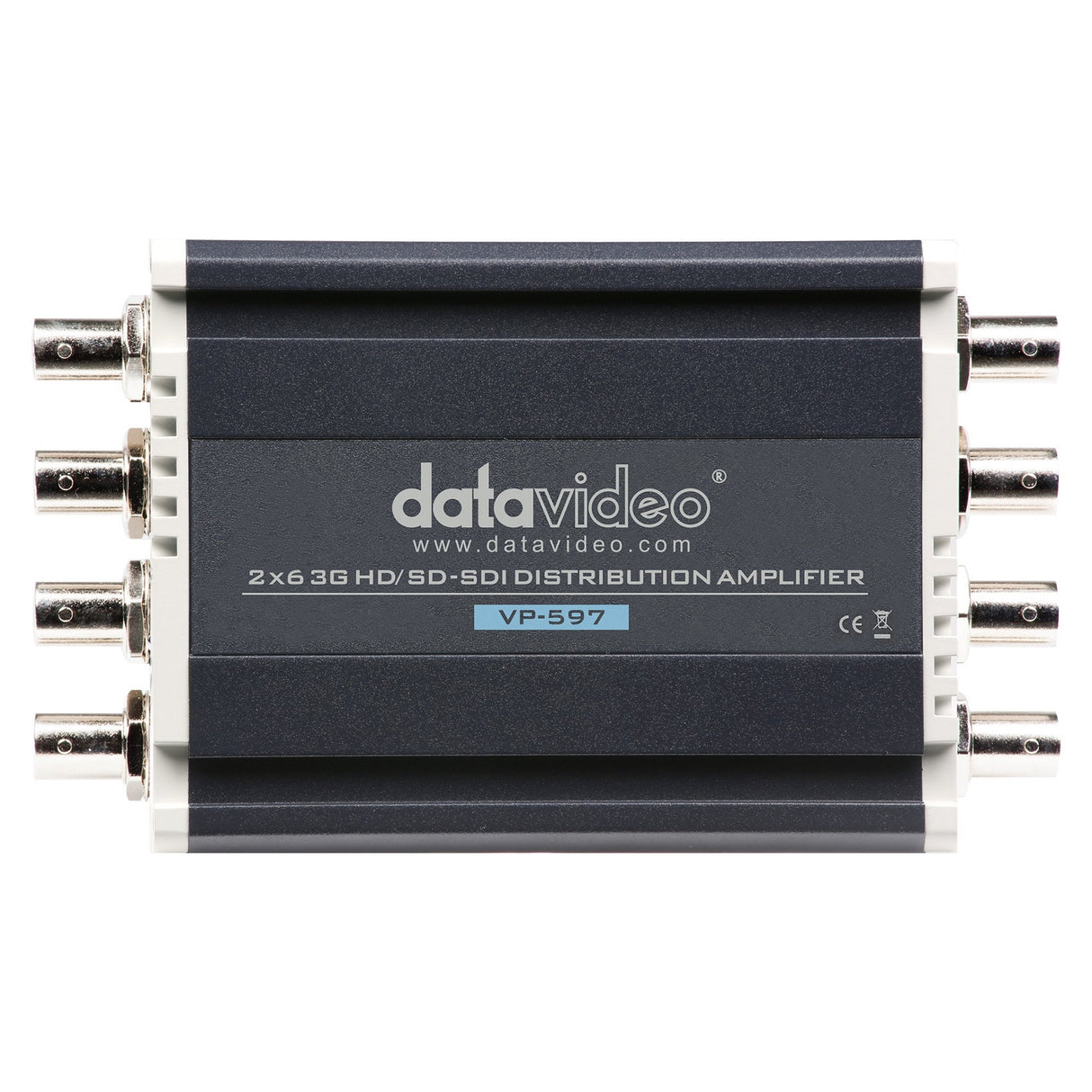 Datavideo VP-597 2x6 3G HD/SD-SDI Distribution Amplifier