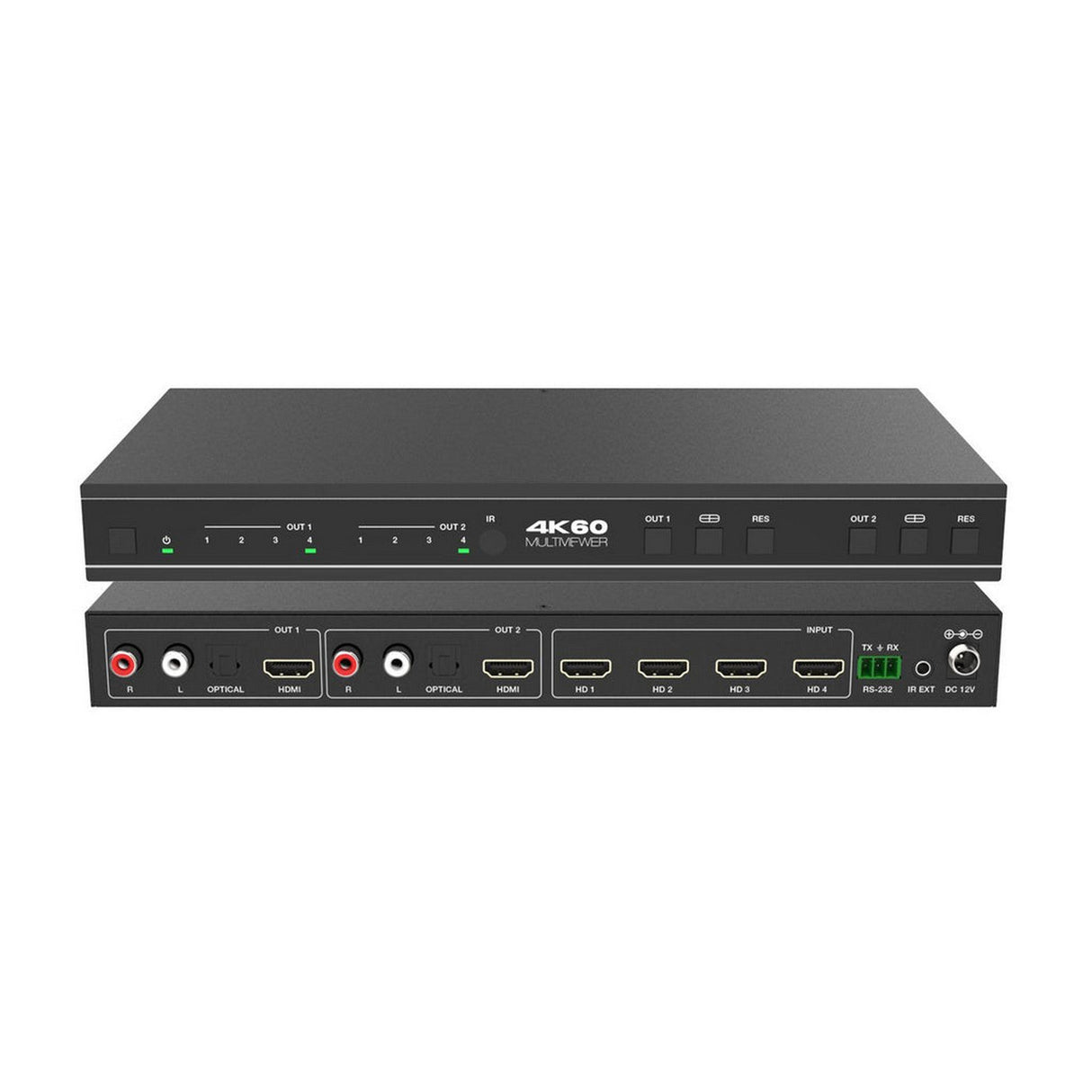 DVDO 4K 4x2 Seamless HDMI Matrix Switcher with Multiview