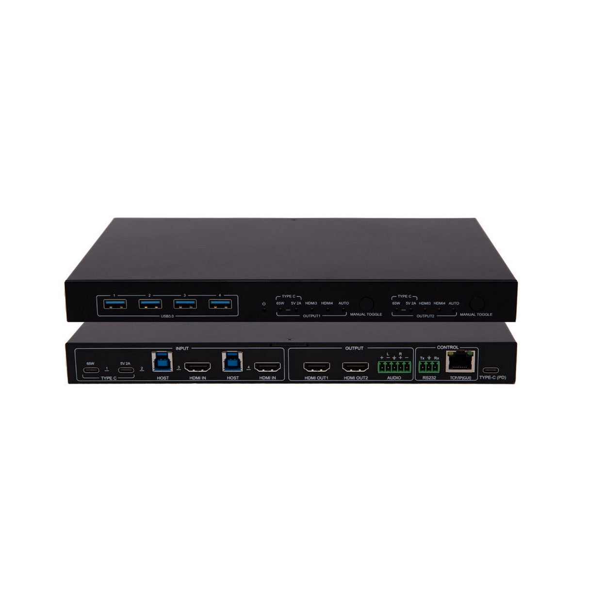 DVDO 4K 4x2 Presentation Switcher with USB-C and HDMI Inputs